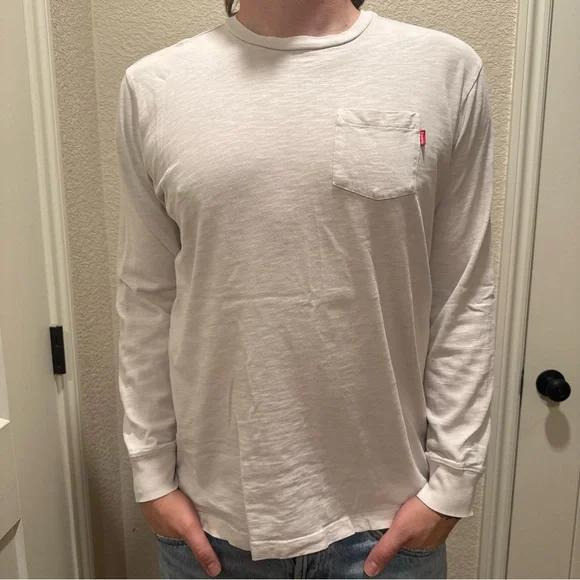 Supreme Long Sleeve Pocket Tee - Picture 2 of 8